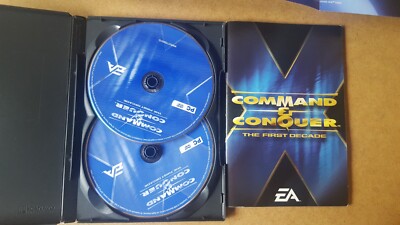 Command & Conquer The First Decade PC Computer Videospiel mit Handbuch & Poster