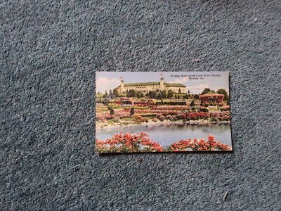 Kvc72 Postkarte unbenutzt Hershey Rosengarten Pa 