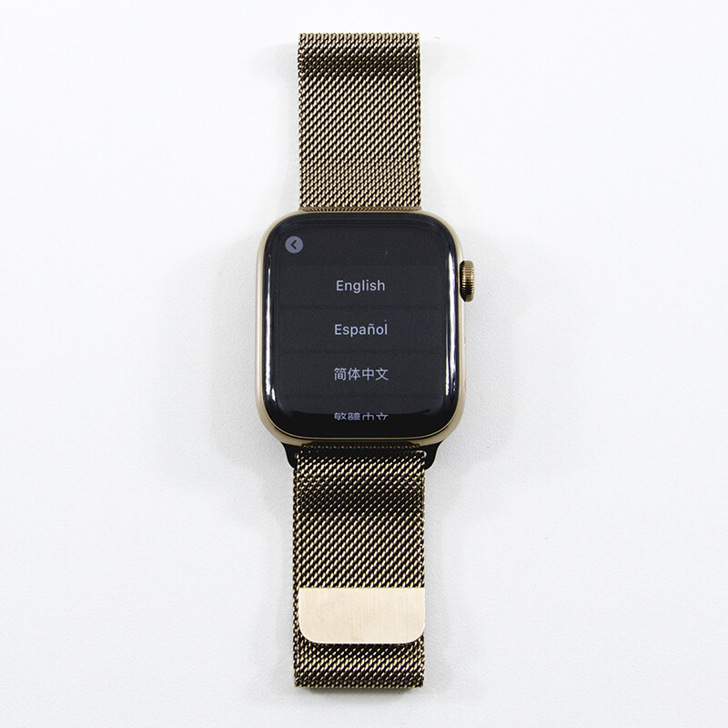 Apple Watch Series 4 (GPS + Cellular, 44mm, Gold Stainless Steel