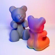 Thicc Bear Chunky Bear Figurine Fun Desk Decor Unique Animal Figurine