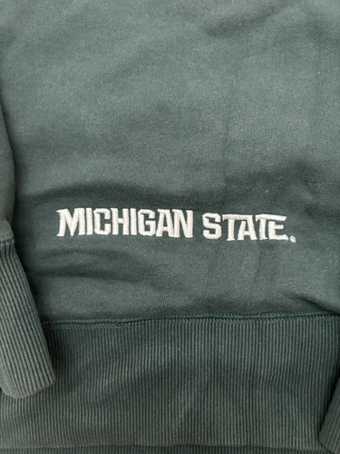 Felpa con cappuccio Nike Team Center Swoosh Michigan State Spartans taglia 2XL - Foto 7 di 7