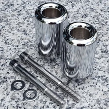 1999-2007 Suzuki Hayabusa CHROME BILLET FRAME SLIDERS