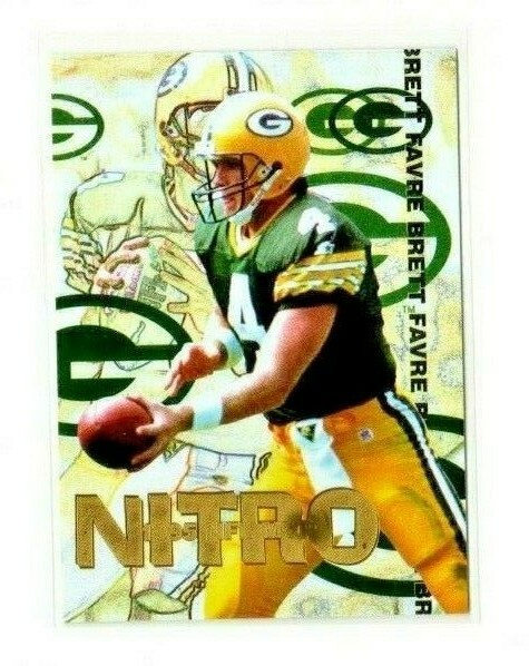 1995 Collector's Edge Nitro Redemption BRETT FAVRE #22 [Mint]
