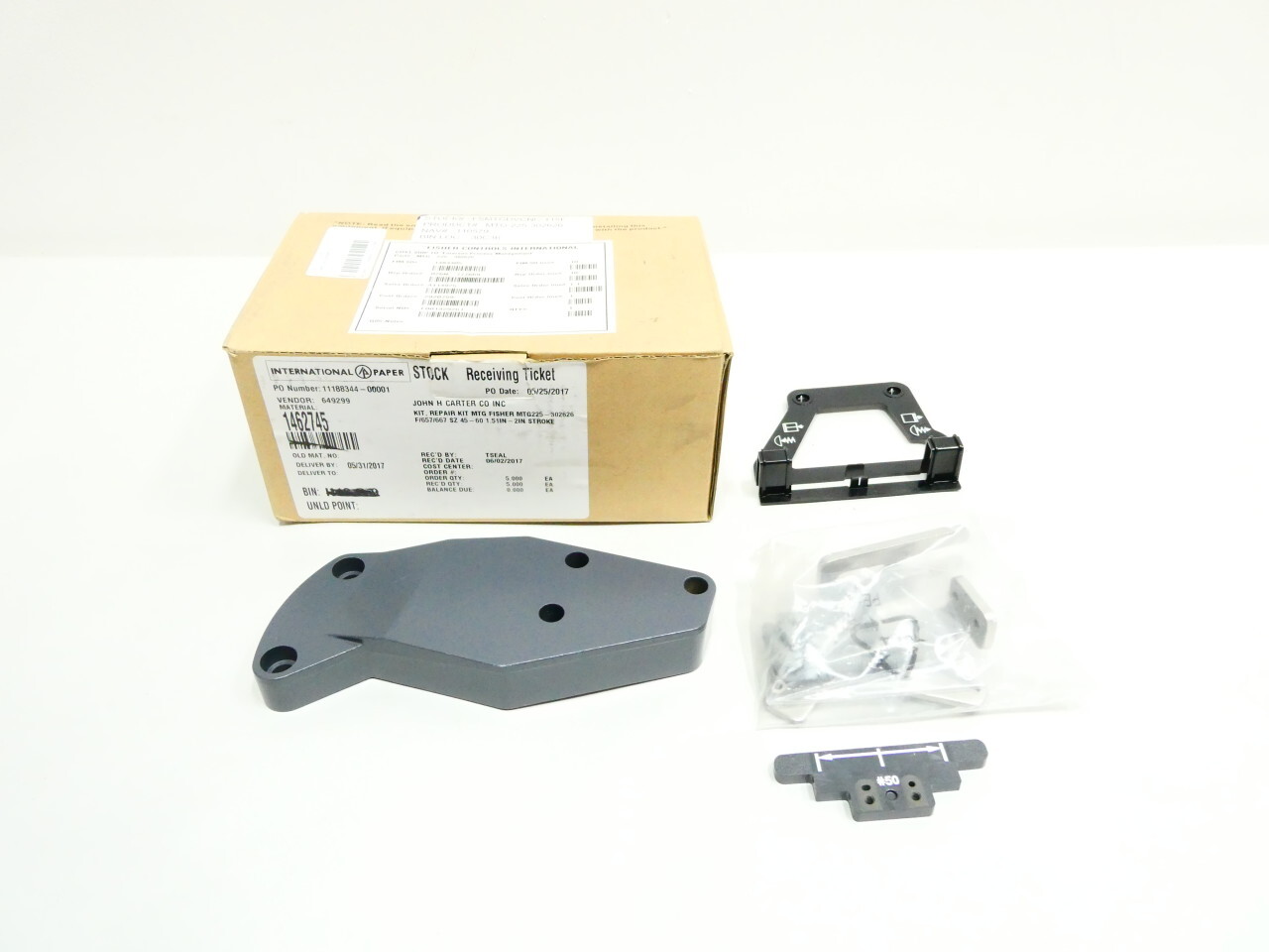 Fisher GG12343X012 Mtg-225-302626 657/667 Mounting Kit | eBay
