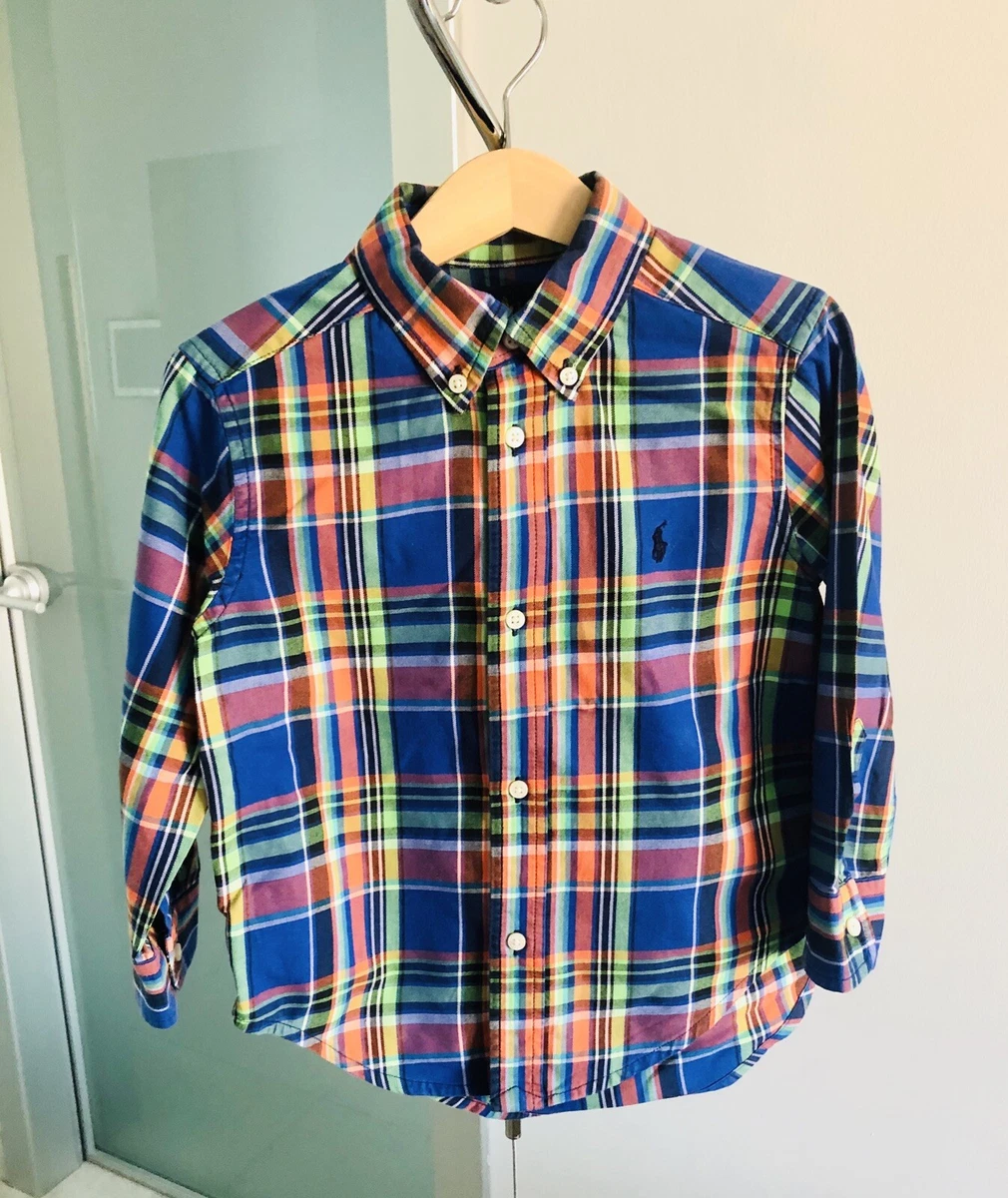 Camicia quadri hotsell ralph lauren