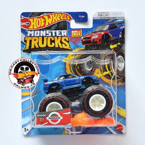 2023 Hot Wheels Treasure Hunt Monster Truck Nissan Skyline Nismo R34 GT-R R-Tune - 第 1/3 張圖片