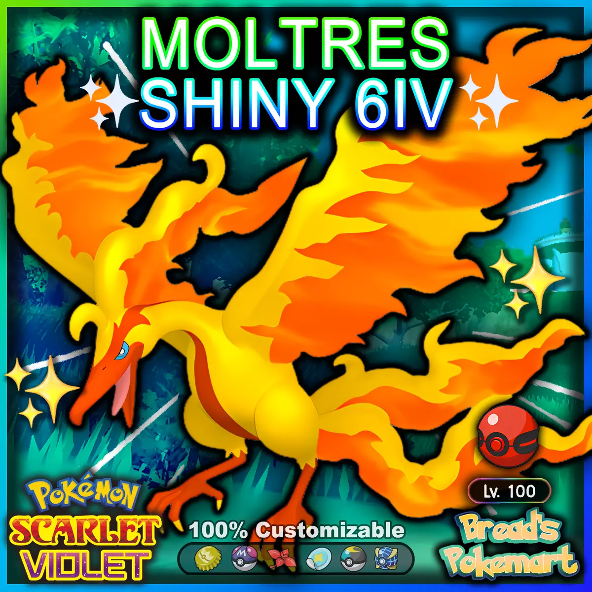 Shiny moltres ✨✨