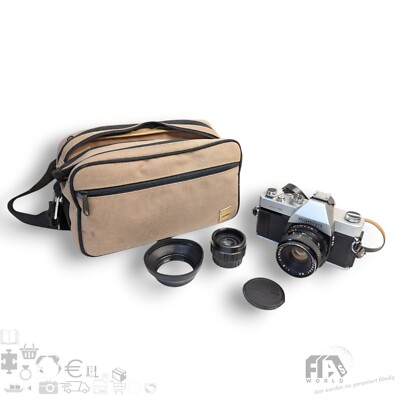 Mamiya MSX 500 Set SLR Kamera Sekor SX 1:2 50mm Spiegelreflex Erno Converter M42
