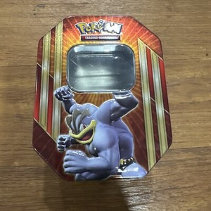 Pokémon Trading Card Game 2016 Machamp EX Champions Tin Set Empty box