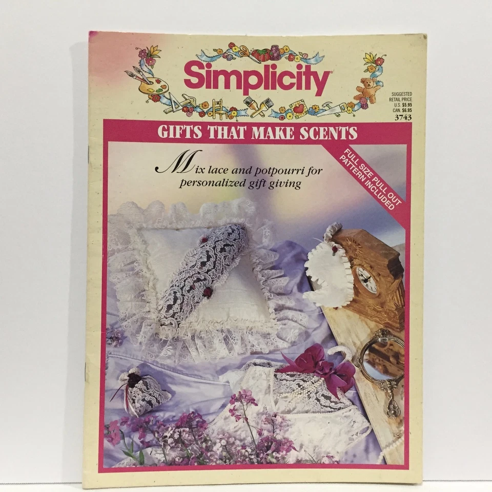 Simplicity #3743 Gifts That Make Scents Pattern Book Free Shipping - Image 3 of 4