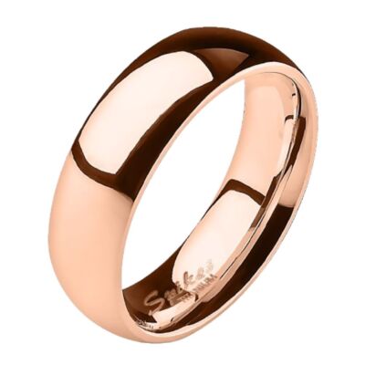 Ring klassisch Rosegold Titan Damenring Frauen Titanring Titanium Verlobung Ehe