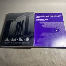 NASA History: Research  Technology 1989  1993 - Lot of 2 / ALS