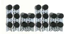 Oil Drum storage racks, MODULAR stack as many and anyway you want, HO scale