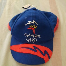 RARE NEW Sydney 2000 the Millenium Collection Olympics Cap Hat With Tags Blue