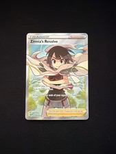 Pokémon Zinnia's Resolve Full Art Ultra Rare Trainer 203/203 Evolving Skies