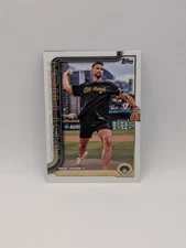 2025 Topps Series One First Pitch FP-6 Carl Radke Pittsburgh Pirates 