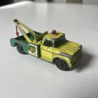 Matchbox Superfast Lesney No. 13 - Dodge Wreck Tow Truck - 'BP' - yellow / green