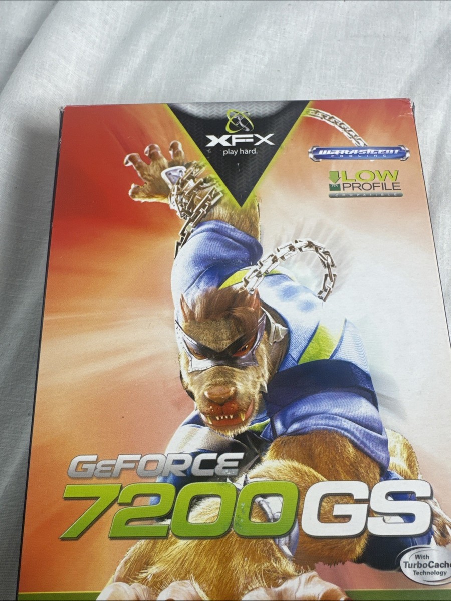 XFX NVIDIA GeForce 7200 GS (PVT72SWANG) 256MB DDR2 SDRAM PCI