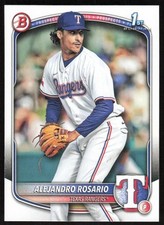Alejandro Rosario 2025 Bowman #BP-125 Prospects Texas Rangers Baseball Card
