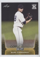 2020 Leaf Draft Gold Burl Carraway #48 y0i