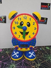 Learning Journey Telly The Teaching Learn to Tell Time Clock Toy TESTED