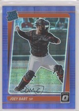 2021 Panini Donruss Optic Rated Rookie Blue Pandora Prizm /99 Joey Bart #36 06ua
