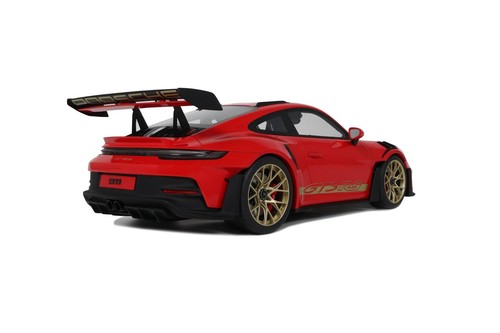 GT SPIRIT 1:12 resincast - Porsche 911 (992) GT3 Guards Red 2021 - Foto 3 di 4
