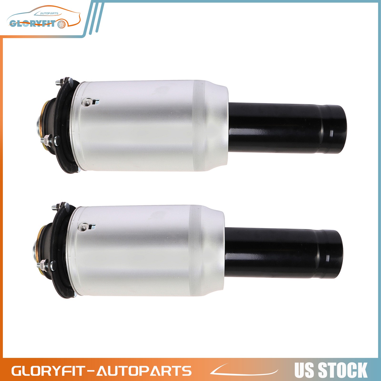 Front Pair Air Suspension Spring Fits for VW Phaeton, Bentley Continental GT GTC