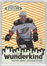 2022-23 Upper Deck Stature Wunderkind Orange 14/35 Hunter Drew #W-28 15ok