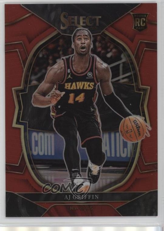 2022-23 Panini Select Concourse Red Prizm /199 AJ Griffin #88 9hx