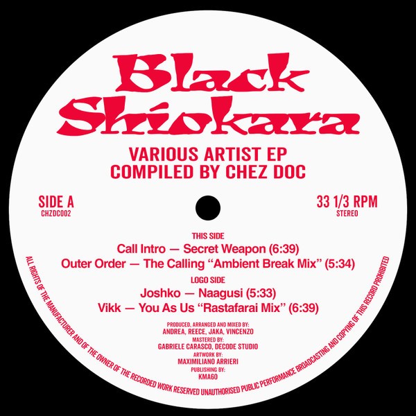 Various - Black Shiokara EP (12")