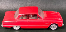 1961 Red Ford Falcon Dealer Promo Car Collector Bottom Has Cool Facts