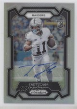 2023 Panini Prizm Rookies Silver Prizm Auto Tre Tucker #362 Auto 0c3
