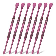 7pcs Wax Carving Tool 4.75" Stainless Steel Sculpture Tools, Violet