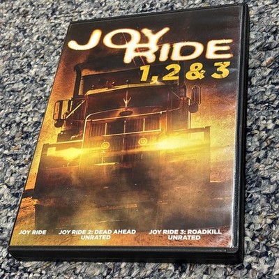 Joy Ride 1, 2 & 3 DVD Collection Dead Ahead Roadkill Unrated 2001 Steve Zahn GUC