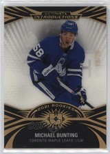 2021 Ultimate Collection Introductions Black 10/25 Michael Bunting #UI-86 18n5