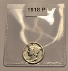 1918-P Mercury Silver Dime (N01)
