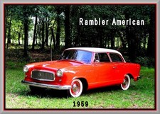 1959 Rambler American 2 Door Toolbox - Refrigerator Magnet 42 Mil 1959 Rambler American 2 Door Toolbox - Refrigerator Magnet 42 Mil