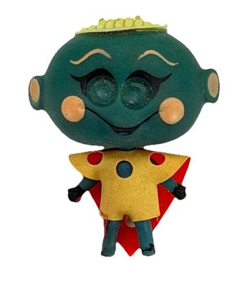 Vintage 1968 Mattel Liddle Kiddles Kozmic Bluey Blooper Figure RARE