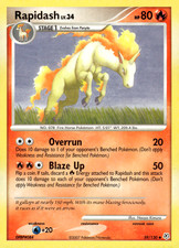 Rapidash Uncommon Diamond and Pearl 59/130 MP on eBay