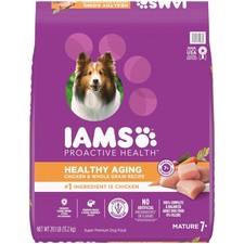 Senior Dog Food Healthy Aging Dry Dog Food With Real Chicken, 29.1 Lb Bag 2.09 per pound