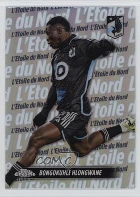 2024 Topps Chrome MLS Team Tag Bongokuhle Hlongwane #TT-2 Patch Tag 1n3b