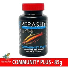 Repashy Community Plus Fish Food, Meal Replacement Gel for Freshwater Fish, 85g