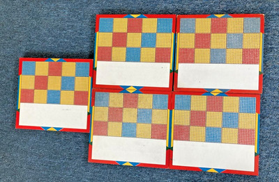 LOT 7 Vintage Gambling  PUNCH  GAME BOARDS Includes Net Resuls/ Toots and Sadles
