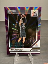 2024-25 Panini Euroleague #120 Marco Belinelli Purple Holo Laser #'d /99 Bologna