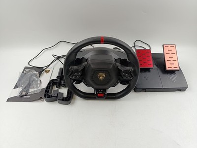 OUTLET Lamborghini Gaming Lenkrad 270° Defekt Pedale funktionieren nicht PS4/PC