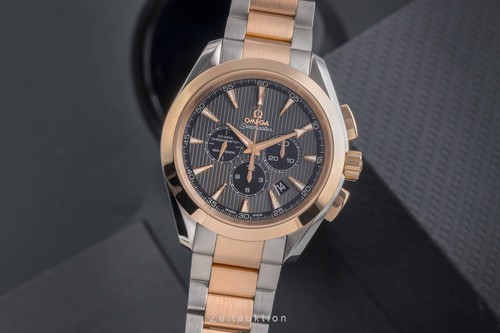 Omega Seamaster Stahl / Rotgold Automatik Herrenuhr Ref. 231.20.44.50.06.001 B&P - Bild 2 von 13