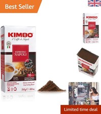 Authentic Italian Espresso Napoli 250g -  Ground Coffee for Coffee Lovers 43.96 per kilo