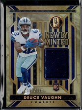 2023 Panini Gold Standard #NM-8 Deuce Vaughn Newly Minted Memorabilia #/399