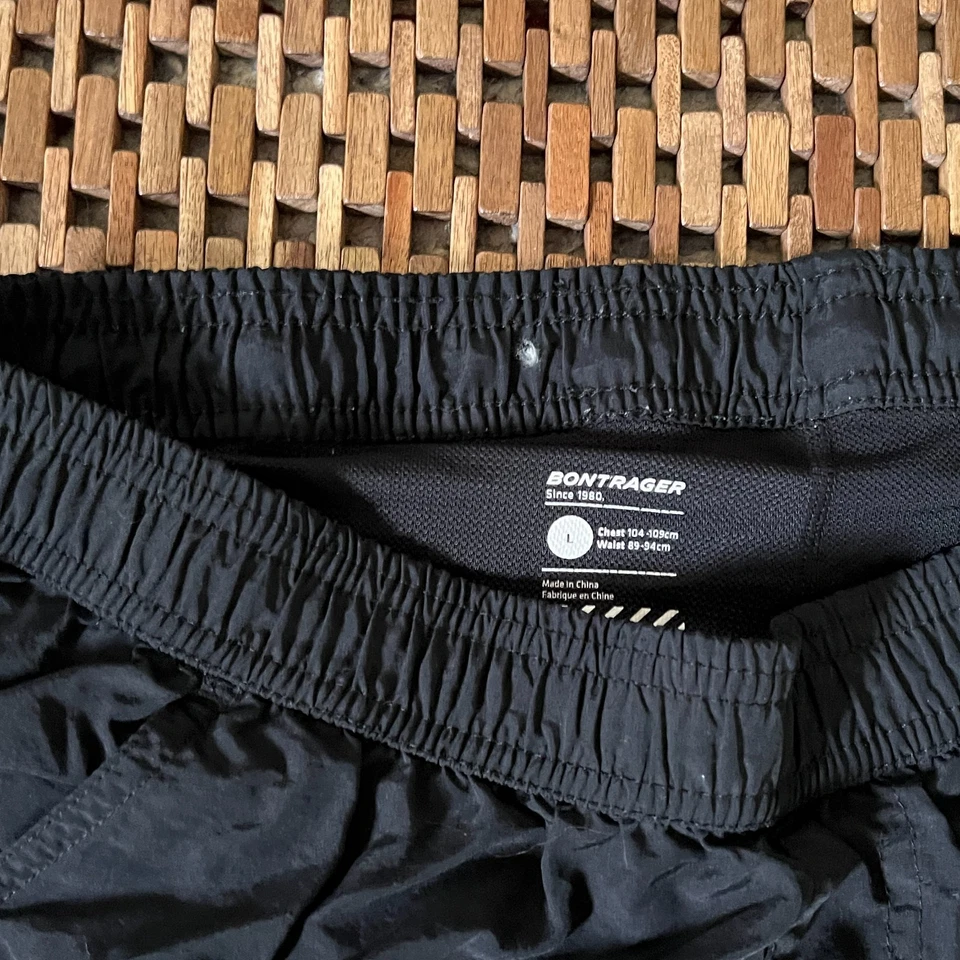 Pantalones Cortos Acolchados Bontrager Bicicleta Ciclismo Negros Para Hombre Talla Grande L Foto 3 de 3